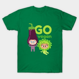 EEK & EEKA - GO VEGAN T-Shirt